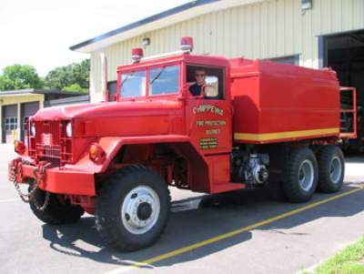 1963 Kaiser 5-ton 6x6 (DNR Unit) 300 GPM Pump 1500 Gallon Tank