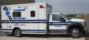 2014 Ford F550 4X4 Lifeline Ambulance